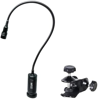 NextLED Ultimate Grill Lighting Set: NT-7647-F Outdoor Gooseneck Grill Light & Universal Multifunction Dual C-Clamp