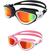 ZIONOR G1MINI Kids Polarized Swim Goggles and G1 Adult Polarized Swim Goggles