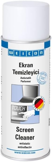 Weicon Ekran Temizleyici | 200 ml | Dokunmatik Ekran Temizleyici Dizüstü Bilgisayar, Tablet, Akıllı Telefon, Lcd Tv, İphone, Macbook Vb. İçin