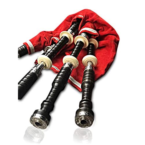 McWilliams African Blackwood Bagpipes - Red Edition