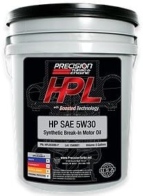HPL,Break-In Oil,5W30, 5 Gallon pail
