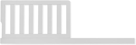 Solid Wood Toddler Bed Safety Guard Rail for Evolur Baby Convertible Cribs