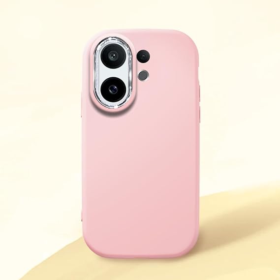 Vivo X200 Fe ile Uyumlu Pembe Silikon Telefon Kılıfı Şık Baskı Desenli, Kamera Korumalı Darbeye Dayanıklı Kılıf