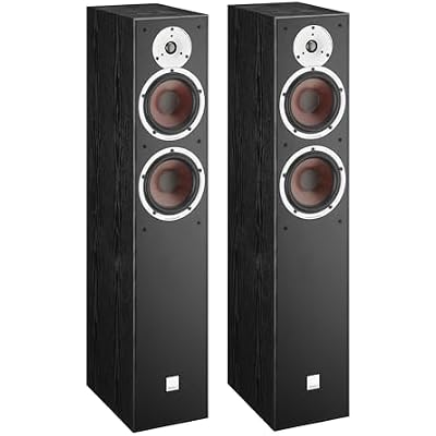 DALI Spektor 6 Floor Standing Speakers - Black Ash Each