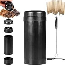 2in1 Roller Grinders, Portable Swift Roll Cylinder Grinder Machine, Pro Roller Electric Grinder and Cone Filler