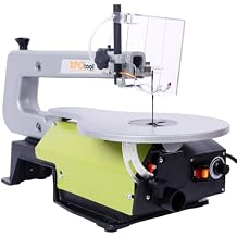 16-Inch Variable Speed Scroll Saw with Extra-Large Adjustable Tilting Table Ideal for Woodworking Projects and Precision Cuts,ETL CERTIFIED