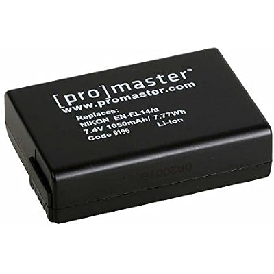 ProMaster Li-ion Battery for Nikon EN-EL14A N, Model 9196