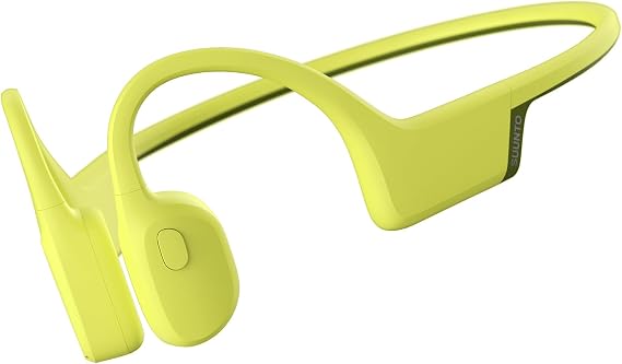 SUUNTO Sonic Open-Ear Bluetooth Bone Conduction Sports Headphone, Lime