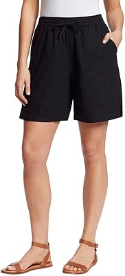 Gloria Vanderbilt Ladies Linen Blend Short