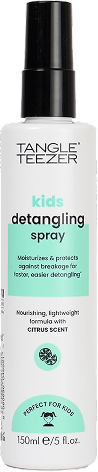 Tangle Teezer Detangling Spray for Kids - No Tangles, No Tears - Fresh Citrus Scent - Vegan & Cruelty Free Gentle & Quick Detangling