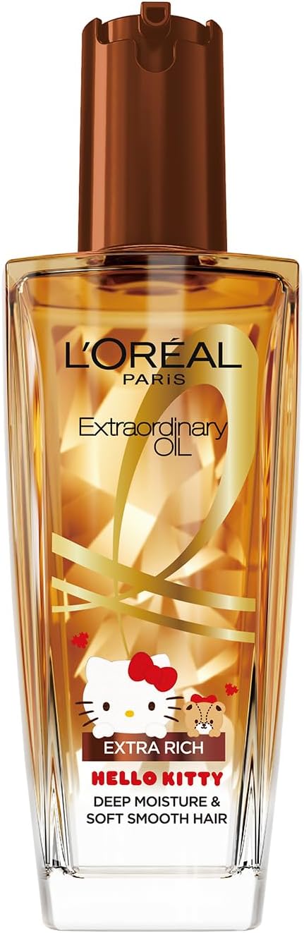 LOreal Paris Hair Oil Elsave Extra Ordinary Oil Extra Rich Finish Hello Kitty