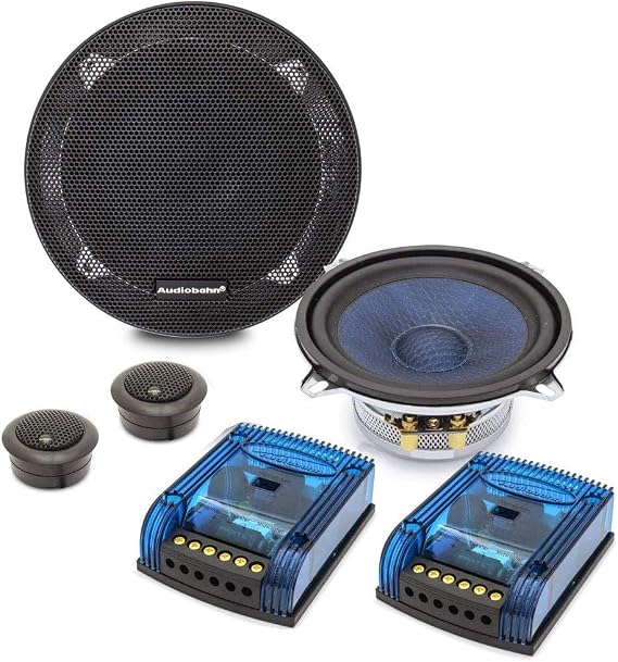 Audiobahn ABC525T 5.25" 120W RMS 2-Way Component Speakers System