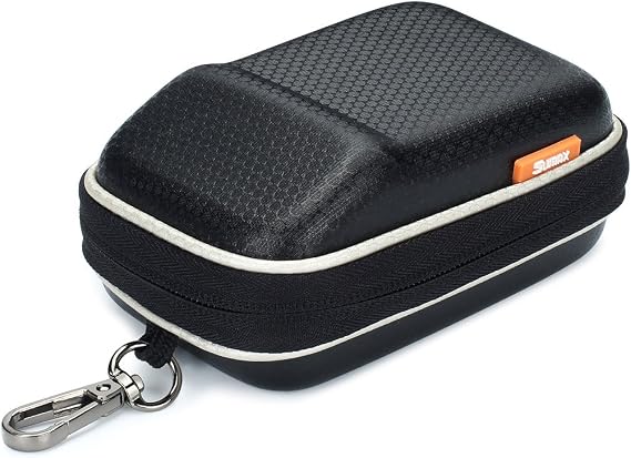 Hard EVA Shock Resistant Compact Digital Camera Case Carrying Protective for Canon PowerShot SX730 HS G9 X Nikon COOLPIX A900 W100 Panasonic Lumix DMC TZ80 Sony Cyber-Shot DSC WX500 HX90 RX100, Black