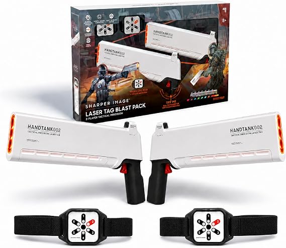 Sharper Image Laser Tag Blast Pack for Kids, 4 Piece, Ages 8+
