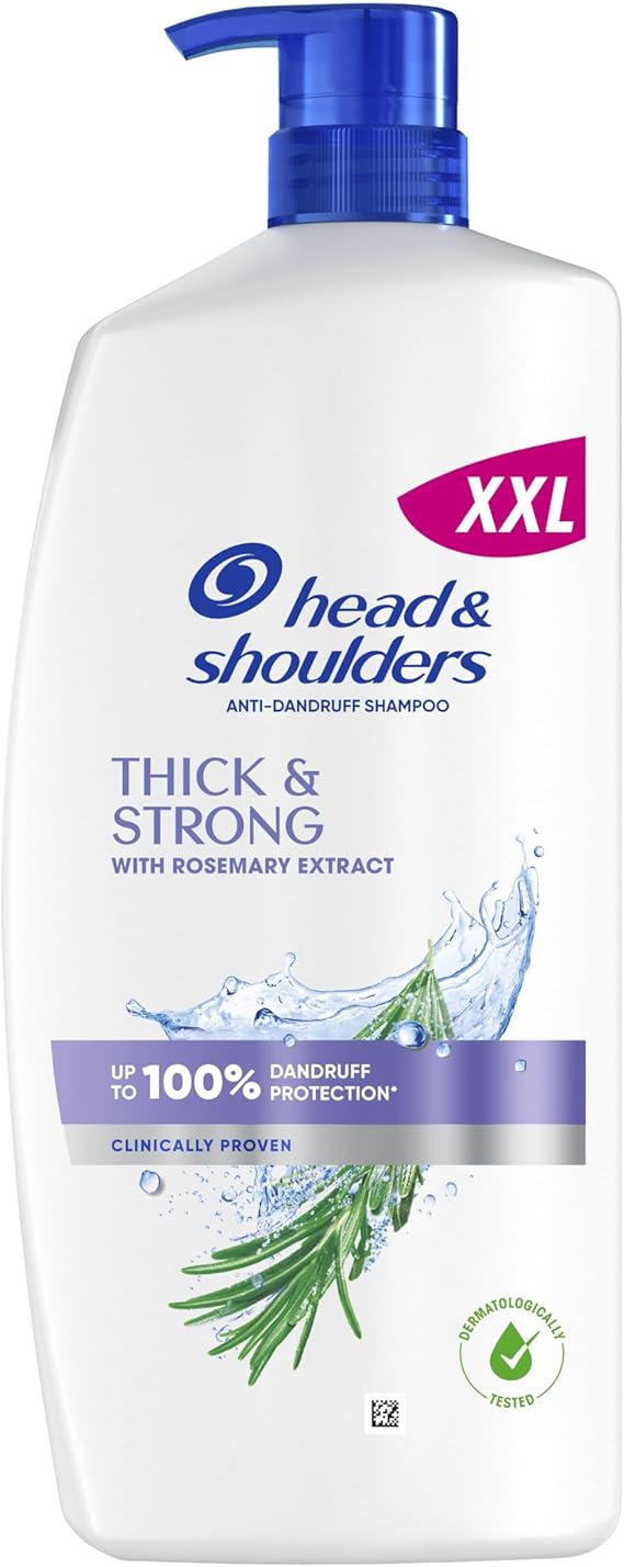 Head & Shoulders Thick & Strong Anti-Dandruff Shampoo 800ml XXL Pump
