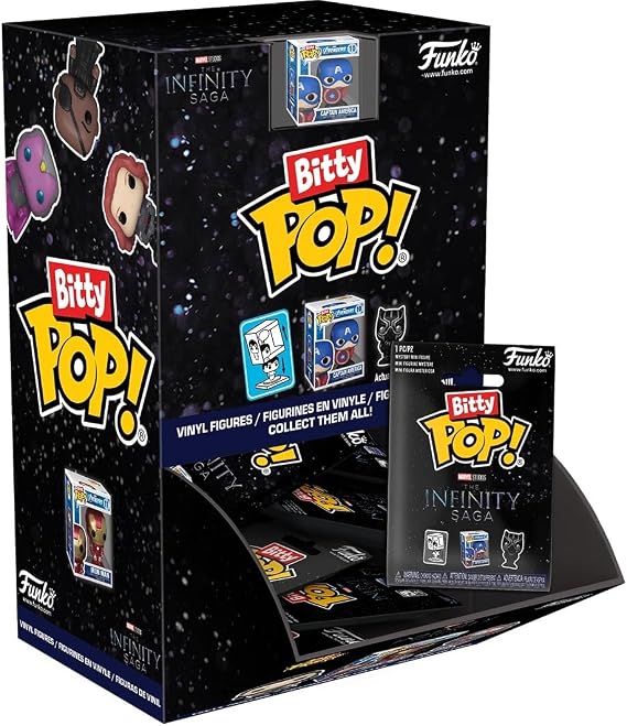 FUNKO Bitty POP! Singles: Marvel (One Random Bitty Pop! Per Purchase)