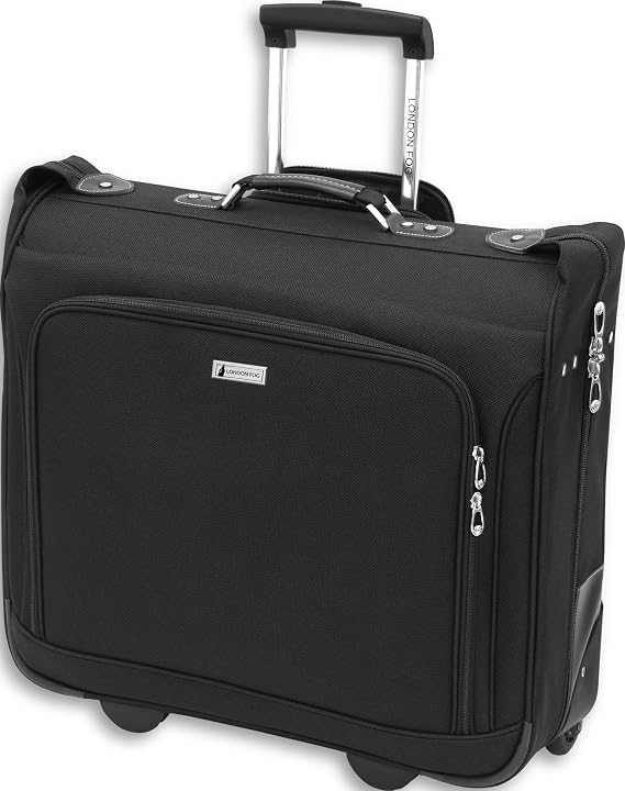 London Fog Buckingham 44 Wheeled Garment Bag, Black