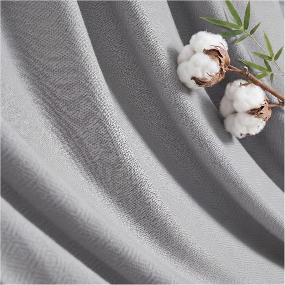 Madison Park King Size Summer Blanket, Grey, 70% Rayon from Bamboo