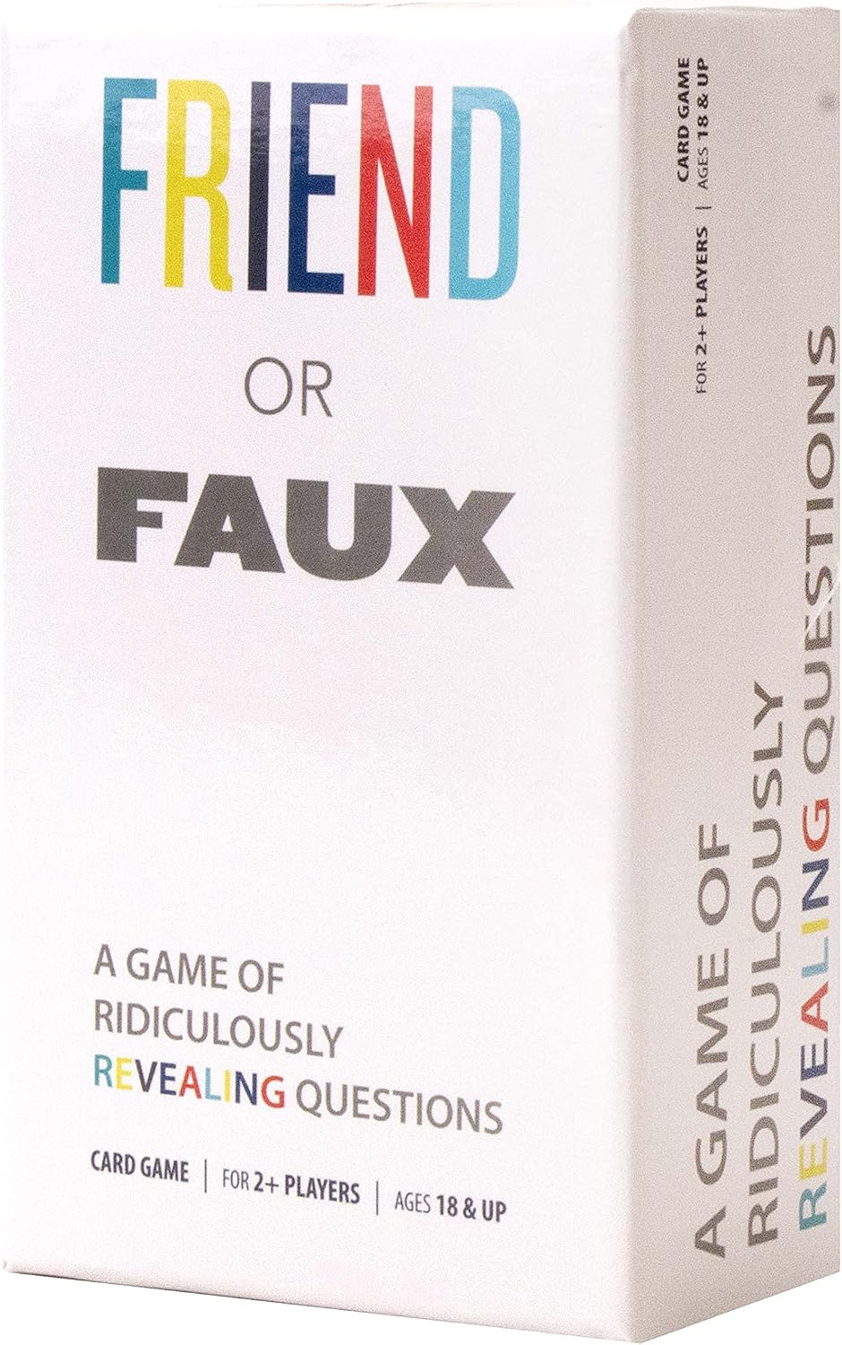 Friend or Faux: A Game of Ridiculously Revealing Questions by, Multicolor