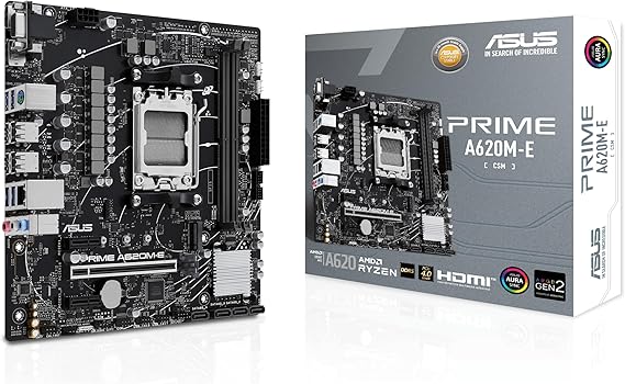 Asus PRIME A620M-E-CSM A620 AM5 Soket DDR5 6400(OC) MHz mATX Anakart